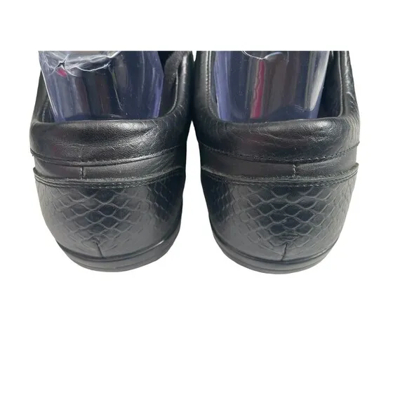 Versace Collection Men's Snakeskin Embossed Leather Low Top Sneaker Shoes 7