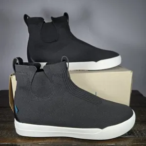 Vessi Weekend Chelsea Mens Size 11 Waterproof Shoes Sneakers Black White
