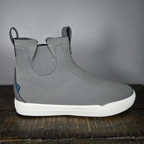 Vessi Weekend Chelsea Mens Size 7 Waterproof Shoes Sneakers Gray White