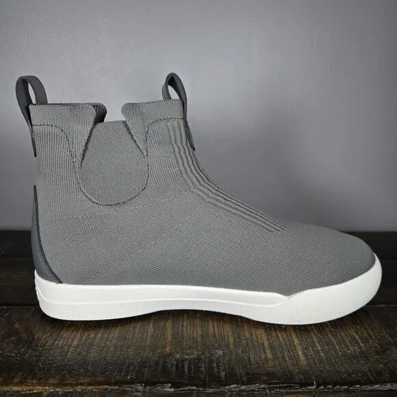 Vessi Weekend Chelsea Mens Size 7 Waterproof Shoes Sneakers Gray White