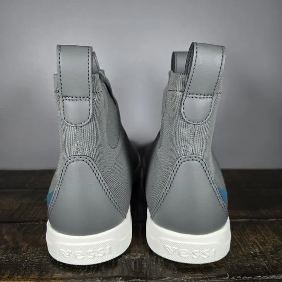 Vessi Weekend Chelsea Mens Size 7 Waterproof Shoes Sneakers Gray White