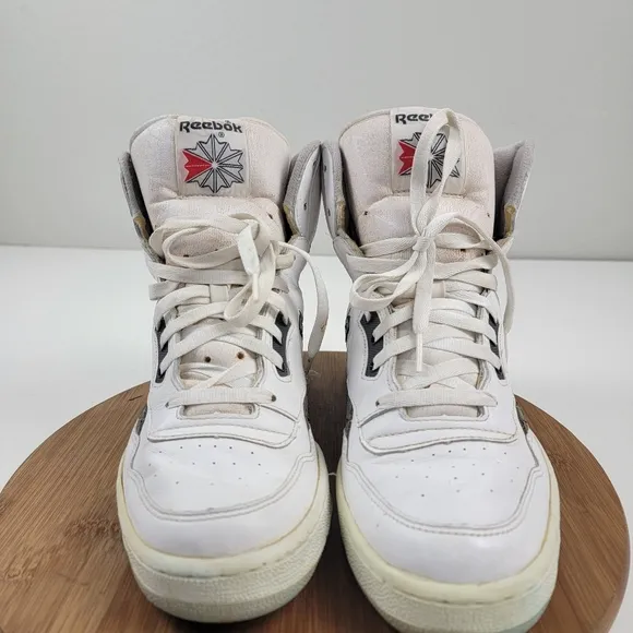 Vintage 90s Reebok BB4600 High Top Basketball Shoes Rare Sneakers Mens Shoe 11