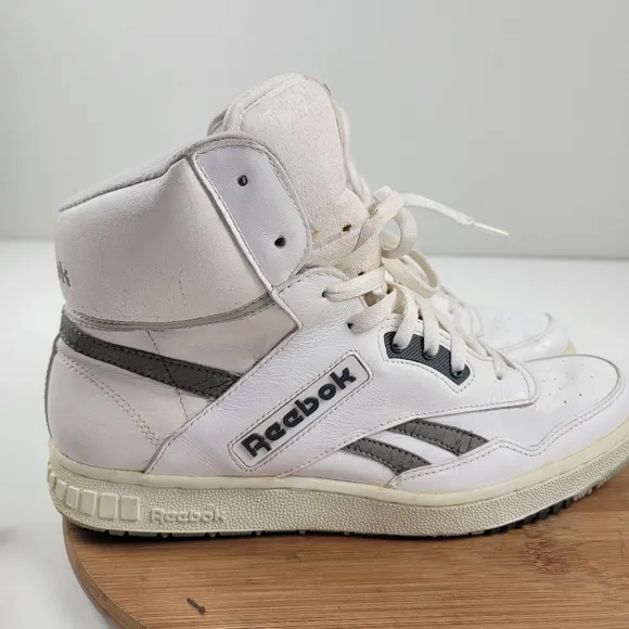 Vintage 90s Reebok BB4600 High Top Basketball Shoes Rare Sneakers Mens Shoe 11