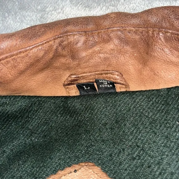 Vintage Andrew Marc Brown Suede Leather Jacket