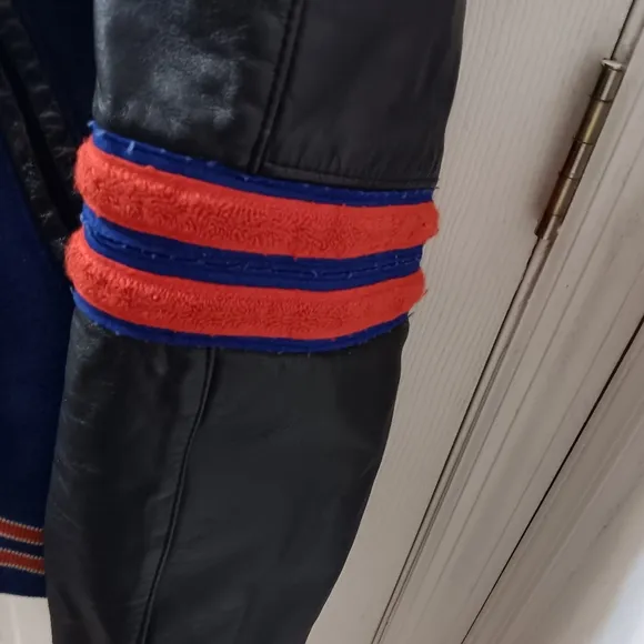 Vintage Clayton Greyhounds Football Letterman High School Jacket Men's Sz XXL