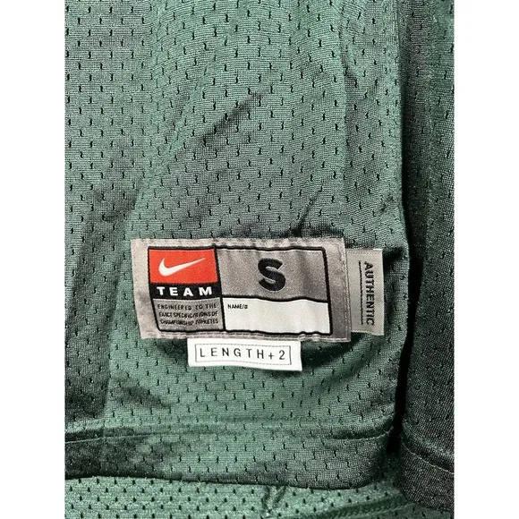VINTAGE Nike Oregon DUCKS #1 Football Jersey Adult Small Green Authentic Mens‎