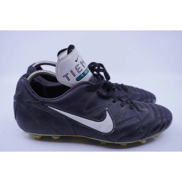 Vintage Nike Tiempo 1000 Mens Size 10 Soccer Cleats 1999 Football Boots 117232