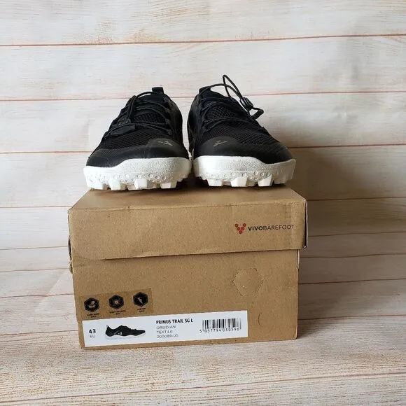 Vivobarefoot Primus Trail SG Women's Size 43 EU/11.5 US Sneakers Walking Outdoor