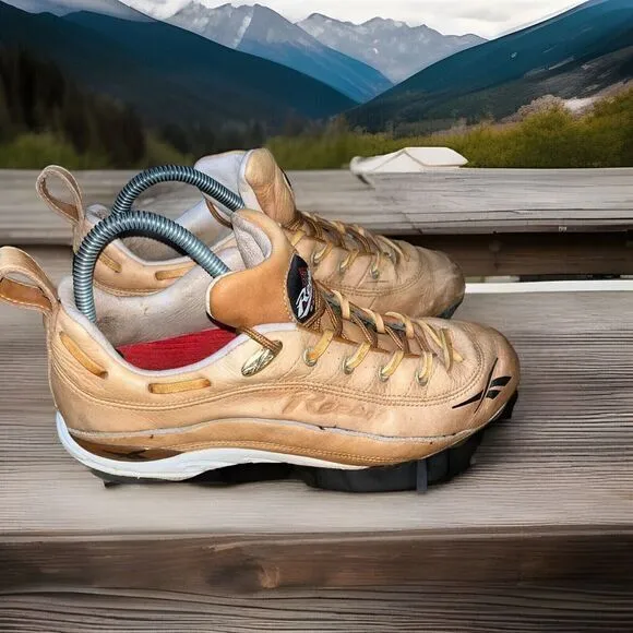 VTG Reebok Men's Baseball 18-46046 Sz 9 Y2K Rare Shoes Amazing Condition Cleats‎
