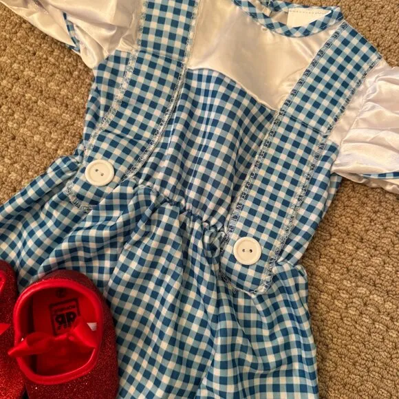Wizard of Oz Dorothy Costume - 12 Months