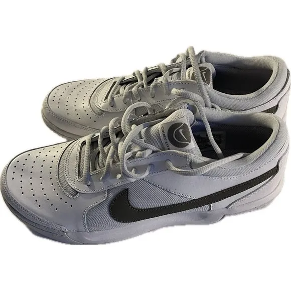 Women Nike Zoom Court Lite 3 Tennis Shoes White/pewter DV3279-103 Size 11