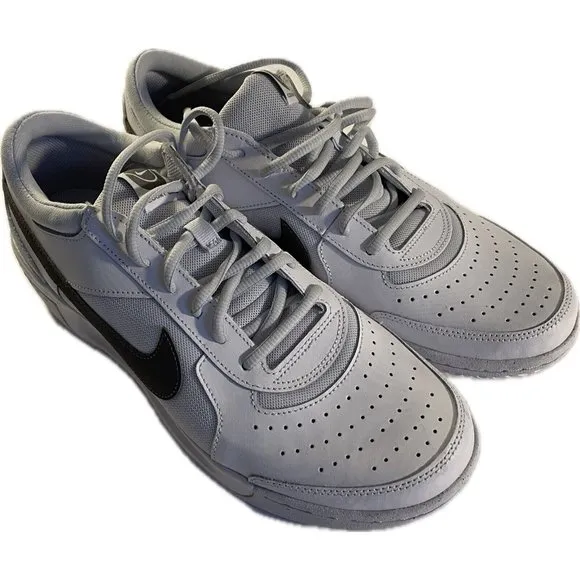 Women Nike Zoom Court Lite 3 Tennis Shoes White/pewter DV3279-103 Size 11