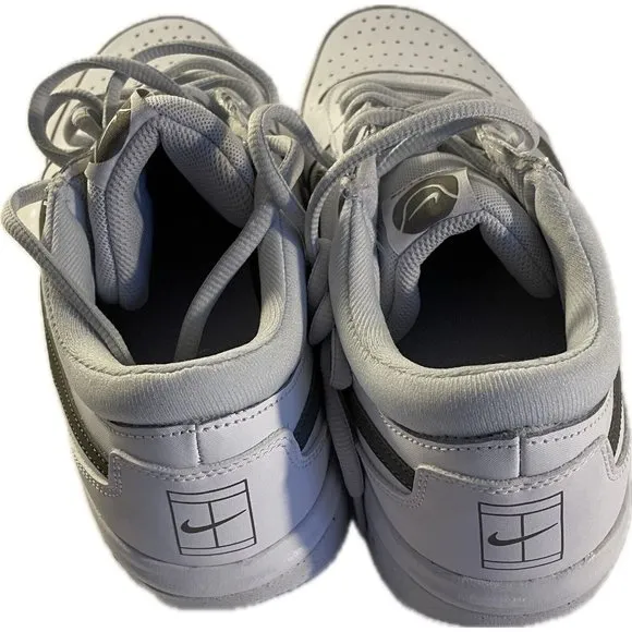 Women Nike Zoom Court Lite 3 Tennis Shoes White/pewter DV3279-103 Size 11