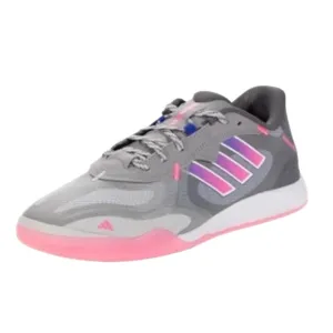 Women’s Adidas Fevernova Court Indoor Soccer Shoe Grey/Pink – Sz 11.5