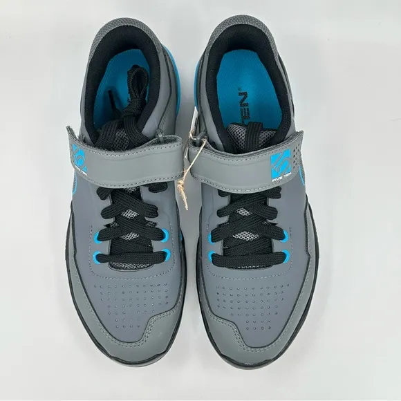 Women’s Adidas Five Ten 5.10 Kestrel Lace Carbon Cyan Mountain Bike shoe…