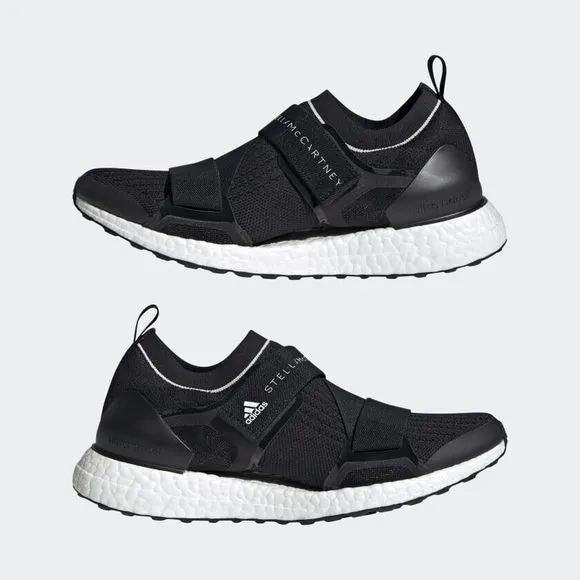 WOMEN'S Adidas Ultraboost X x Stella McCartney Black White shoes FZ3032