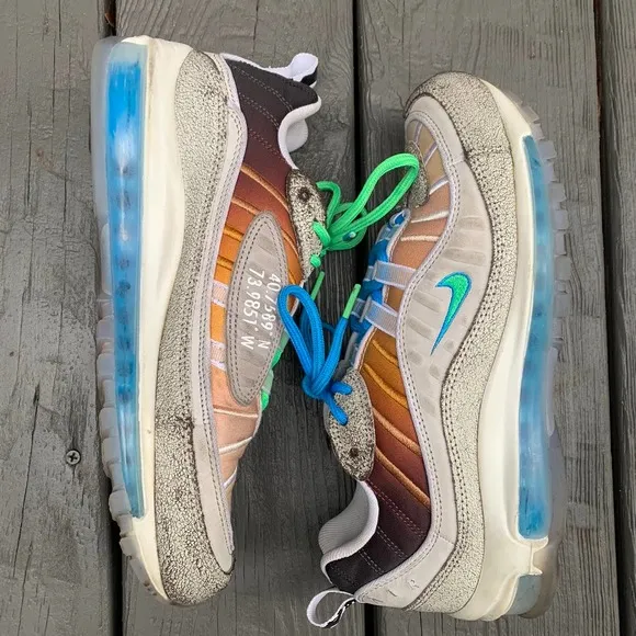 Women's Nike Air Max 98 On Air NYC La Mezcla Sneakers Tennis Running Shoes 7.5