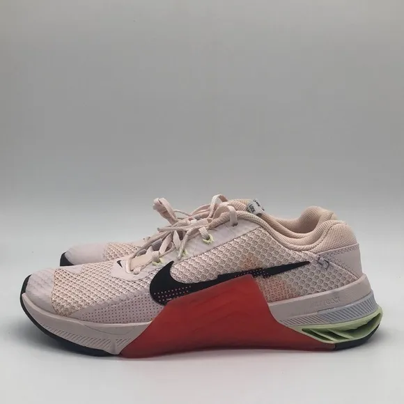Women's Nike Metcon 7 Light Soft Pink Ivory White CZ8280-658 sz 7 Crossfit