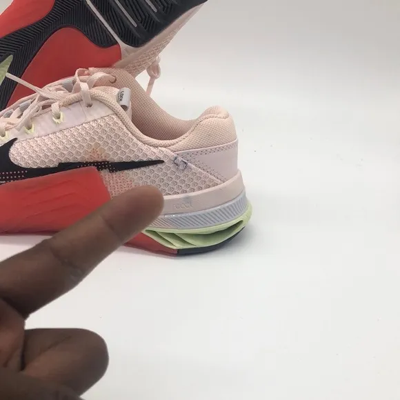 Women's Nike Metcon 7 Light Soft Pink Ivory White CZ8280-658 sz 7 Crossfit