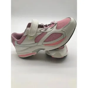Women's Pink and White Dr. Comfort Tennis Shoes #3470 Victory