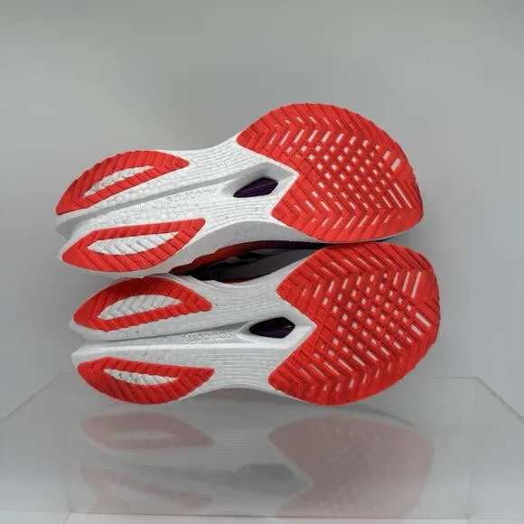 Women’s Saucony endorphin speed 4 White/Violet s10940-129 Running Shoes Size 8
