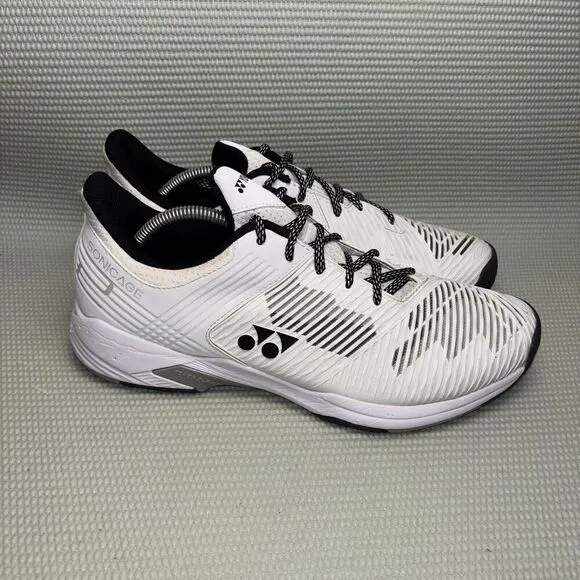 Yonex Power Cushion Sonicage 2 Tennis Shoes Men’s Size 10.5 SHT-S2WEX White