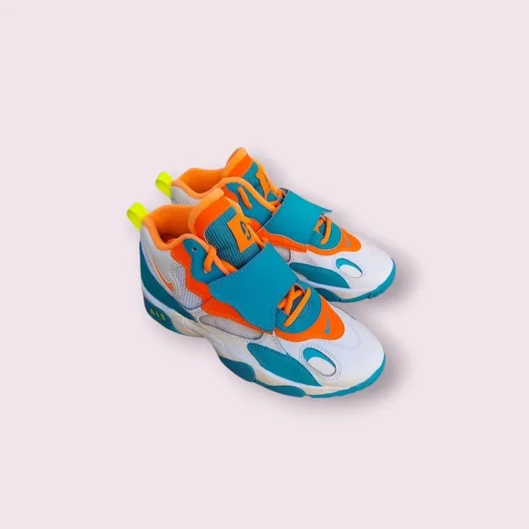 Youth Nike Air Speed Turf GS 'Bright Turquoise' Athletic Shoes Sneakers, Size 6Y