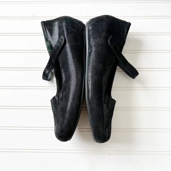 Ziera Size 42 Black Mary Jane Comfort Shoes