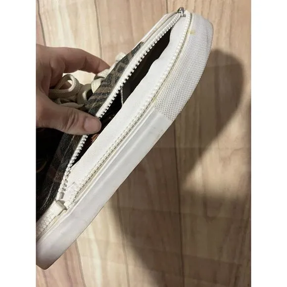 Zipz Sneakers High Top Fabric Sneakers Fire Sz Mens 8/ W 10